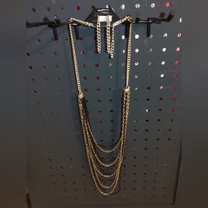 Vintage Bijoux Stella necklace and earring set